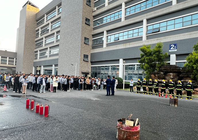 88858cc永利科技开展消防安全应急演练